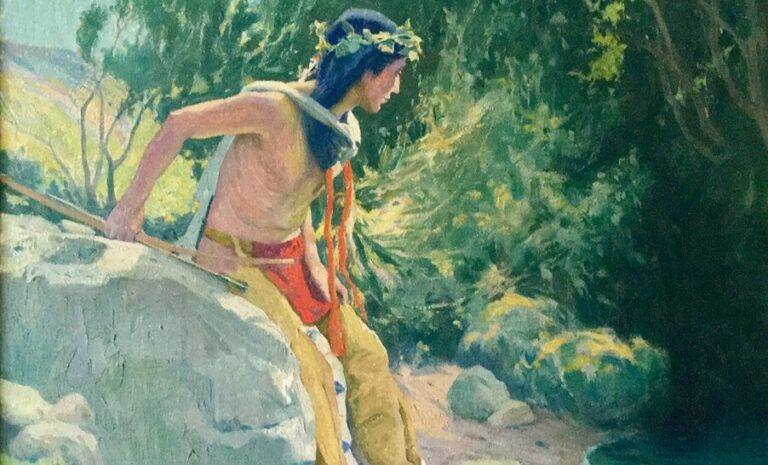 Sunlight/Sunshine by E. I. Couse