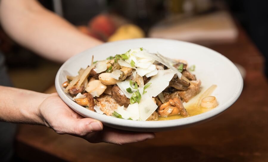 Delicious menu items at ACEQ