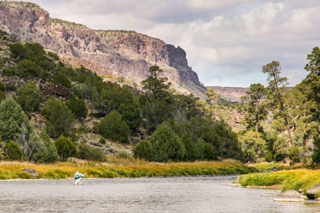 Fly Fishing in Taos on Local Rivers