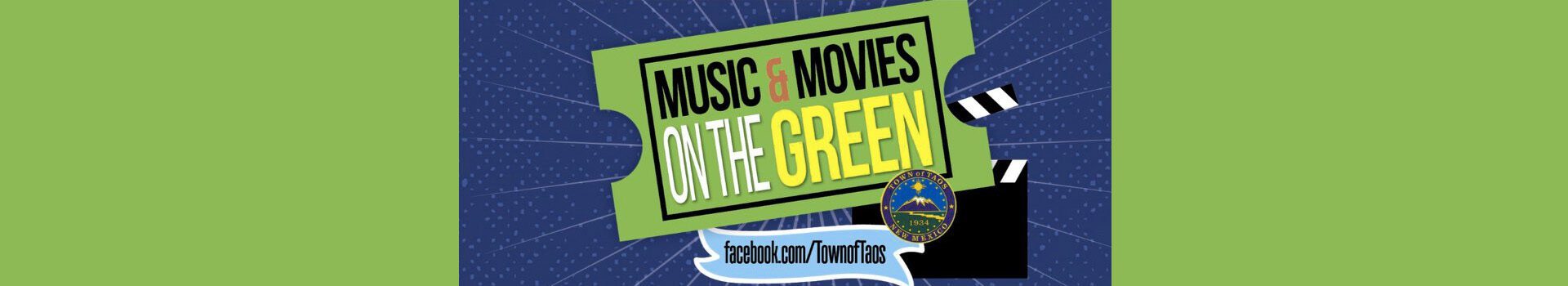 Taos Movies on the Green graphic