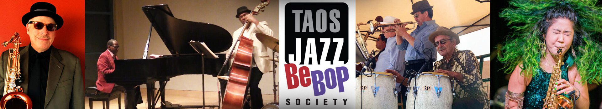 Taos Jazz Festival Logo and Performers