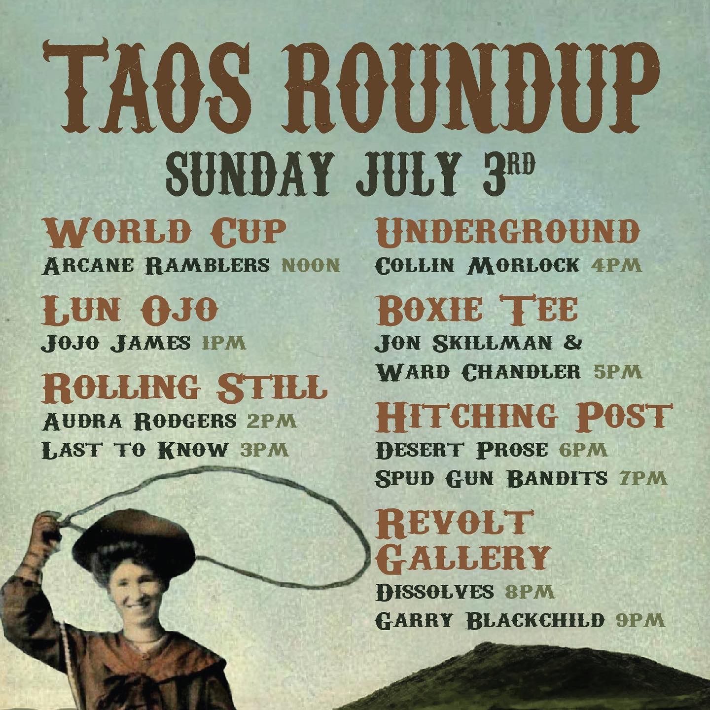 Taos Roundup