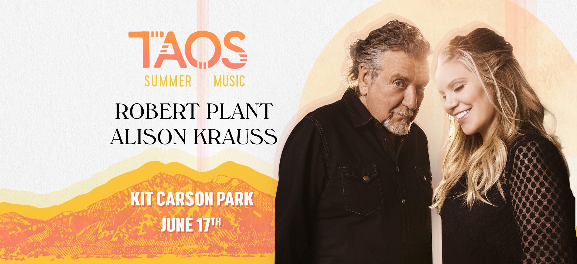 Robert Plant & Alison Krauss play in Taos NM