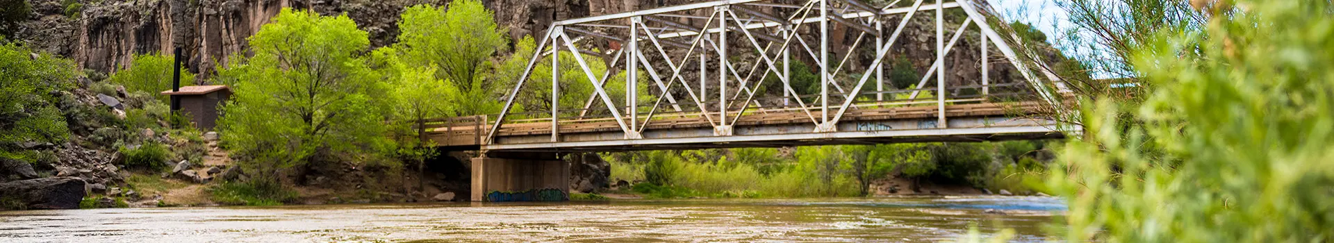 John Dunn Bridge and the Rio Grande