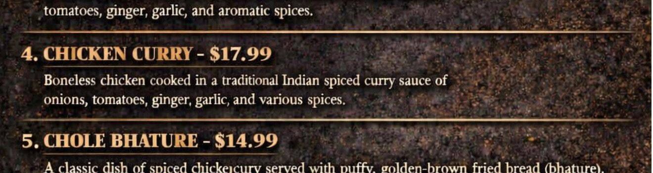 The Pour House - Indian Restaurant