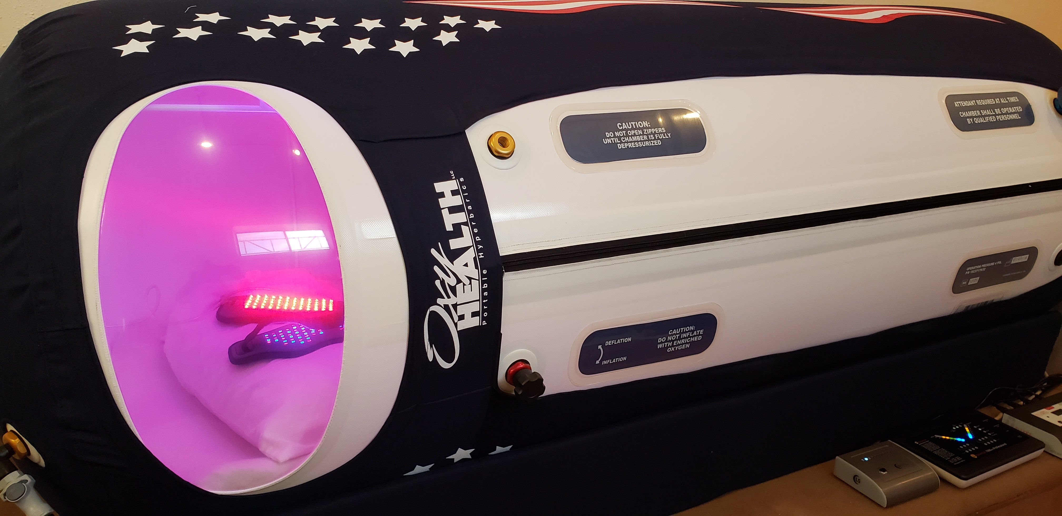 chamber lite up